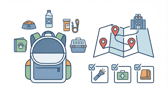 Pet care concept traveling in airport, clear isometric animal care infographic exploring animal behavior, responsible care, companionship, wellbeing, humane values, education, modern lifestyle