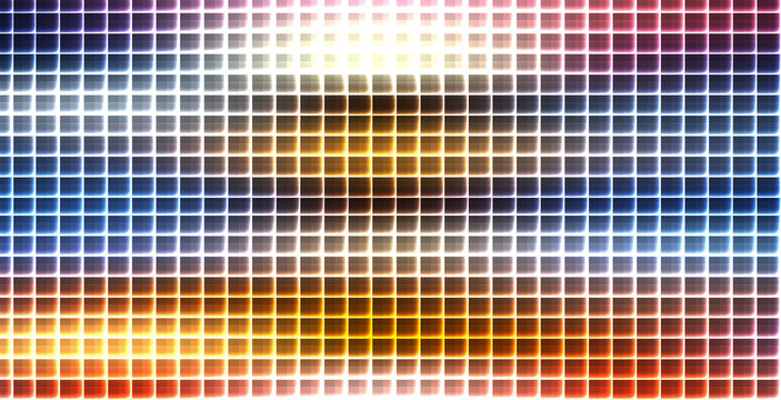 Colorful pixel art abstract background design