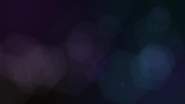Blue and Purple Bokeh Particles Seamless Loop - Abstract Lights Background