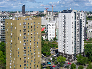 quartier Malakoff à Nantes, densité urbaine, logements sociaux, cité © Westside