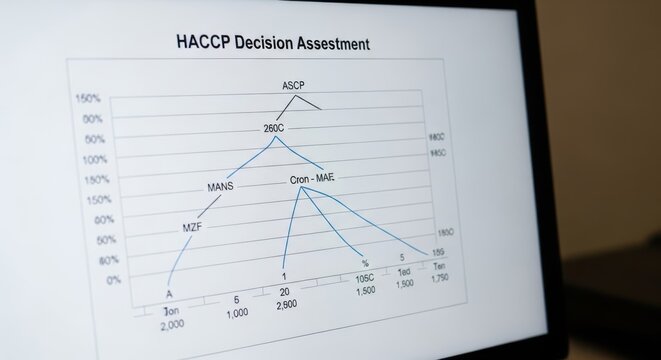 HACCP Decision Assessment Flowchart Showing Food Safety Analysis and Critical Control Points
