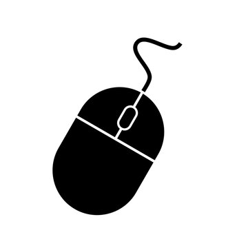 Computer Mouse Icon Flat Image