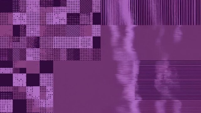 Digital Video Glitch Error and Artifacts Storyboard Sequence