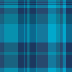 Obraz premium Calming teal and blue plaid pattern. A modern, clean, and versatile background ideal for textile designs, digital art, and branding. Promotes trust stability.