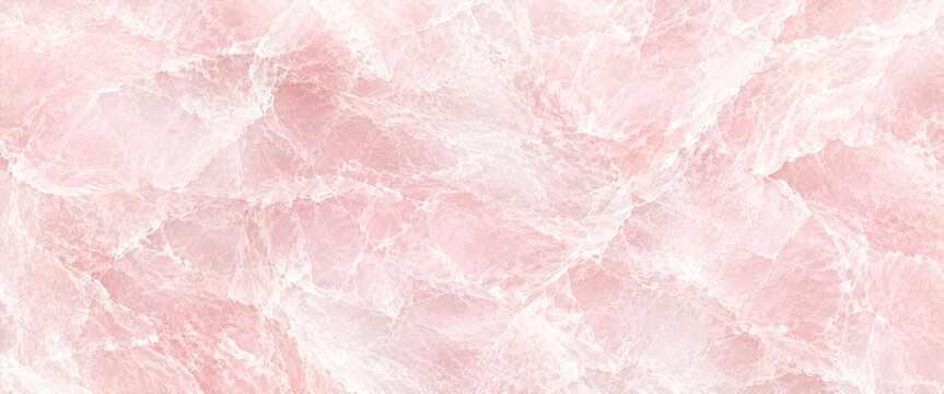 Rose quartz crystal surface soft pink mineral texture