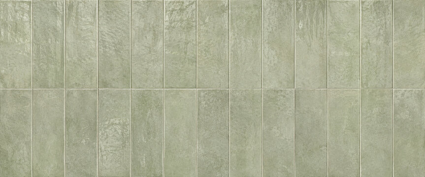 Sage green zellige tiles handmade textured wall surface
