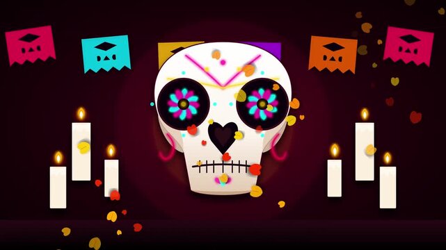 Dia de los Muertos Sugar Skull Celebration