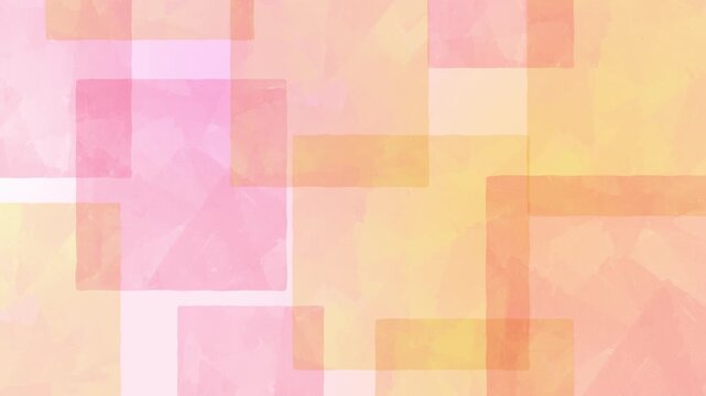 Subtle Slow Hand Drawn Square Background - pink