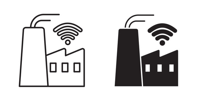 smart factory icon