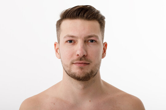 Portrait of a Young Man Looking at the Camera