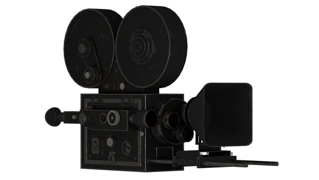 1930s Vintage Movie Camera Classic Film Era