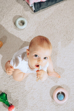 crawling, playing and learning
