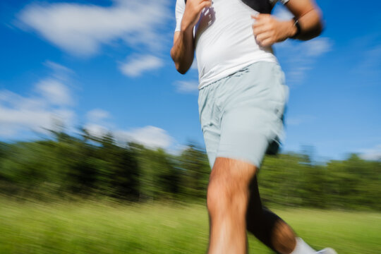 Fast Running Motion Blur
