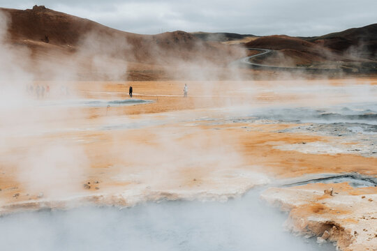 Geothermal Field at Hverir Iceland