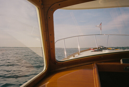 Luxury Boat Cape Cod Bay Film 