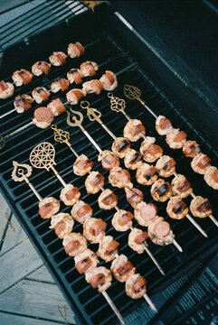 Film Shish Kebab  Barbecue Grill nobody