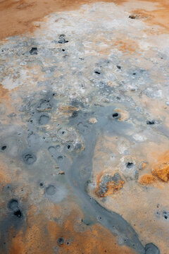 Colorful Geothermal Mud at Hverir
