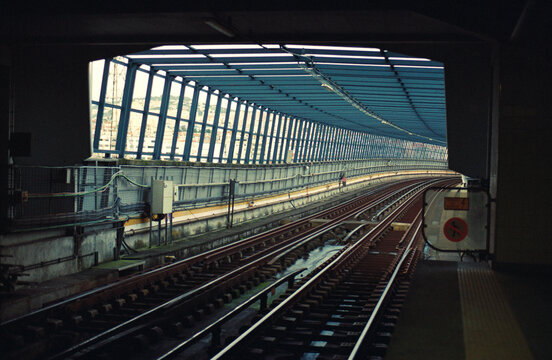 Metro Tracks Enter Shadow