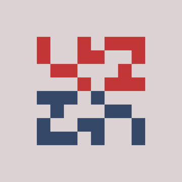 Colorful QR code