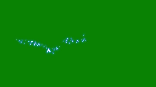 Electric lightning, bolt strikes, lightning storm on green screen alpha background,blue lightning bolt, Strong thunder lightning animated overlay,Powerful lightning striking ,4k video