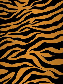 Tiger skin pattern, wavy line pattern like tiger skin, animal skin pattern