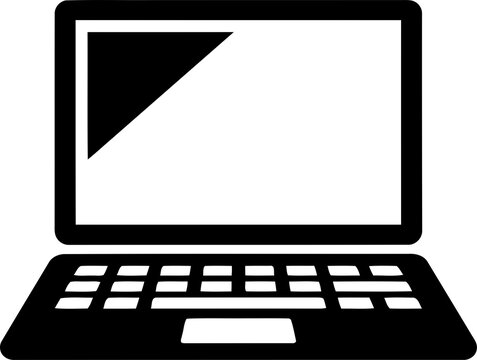 Laptop computer icon