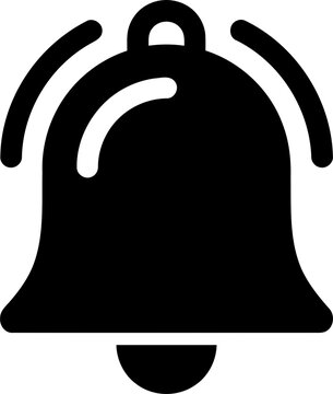 Alarm bell notification icon