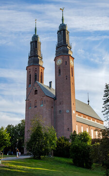  Hogalid Church in Sodermalm district of Stockholm, Sweden