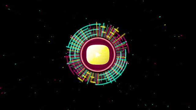 abstract background with numbers