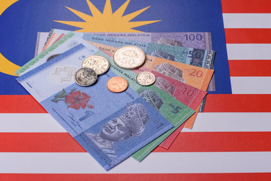 Malaysian ringgit banknotes as a tool for trade and financial transactions. The Malaysian ringgit