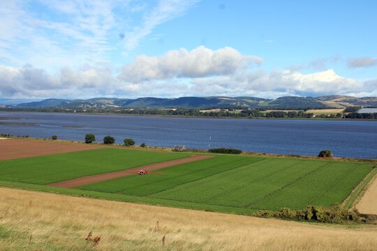 The River Tay, east from Newburgh, Fife.