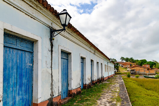 Historic seaside village of Alcantara, in the state of Maranhao.