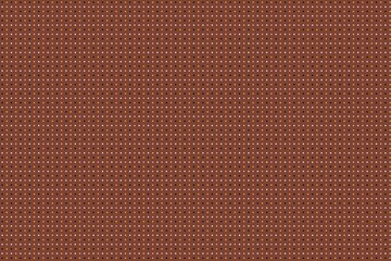 Obraz premium Horizontal Background with Dark Copper Terracotta Ethnic Geometric Grid Pattern