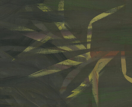 Expression of painting color and brushstroke.  Abstract illustration for background with space for your text