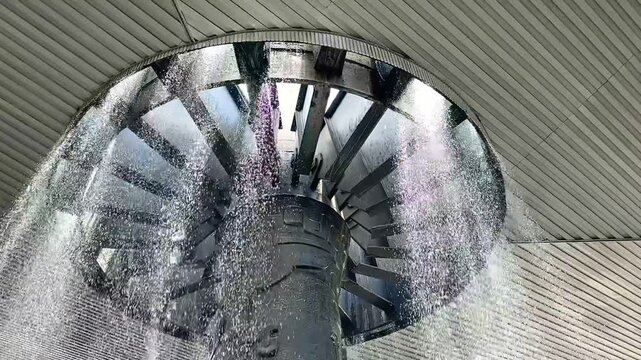El Paraguas Fountain at the National Museum of Anthropology (Mexico City, CDMX, Mexico)
