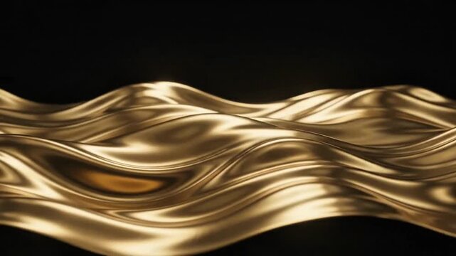 Elegant flowing golden waves and liquid metallic silk textures for AIzaSyAwyVgEvP5da-2JkZi2lUjOIXkrlyqbm94 luxury backgrounds