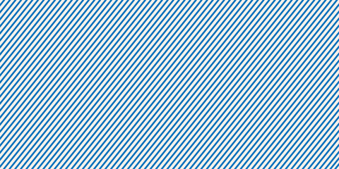Obraz premium Blue and White Diagonal Stripes Pattern | Minimalist Geometric Background