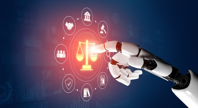 AI supports justice by automating legal research, analyzing case data, ensuring compliance, and enhancing fairness in governance and decision-making. Vouch
