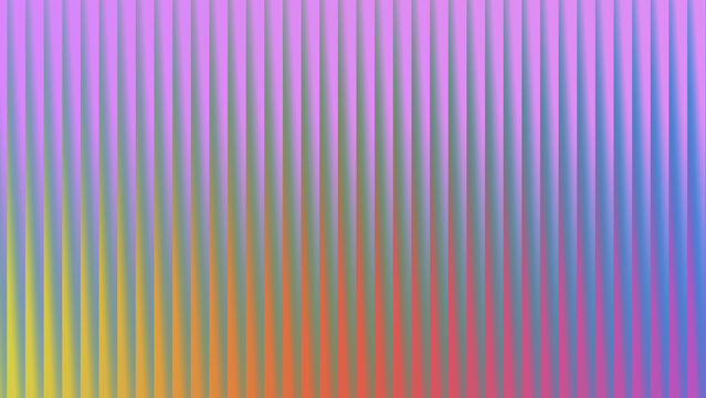 Abstract gradient background with vertical lines, colorful geometric pattern for digital wallpaper, vibrant purple and yellow striped texture