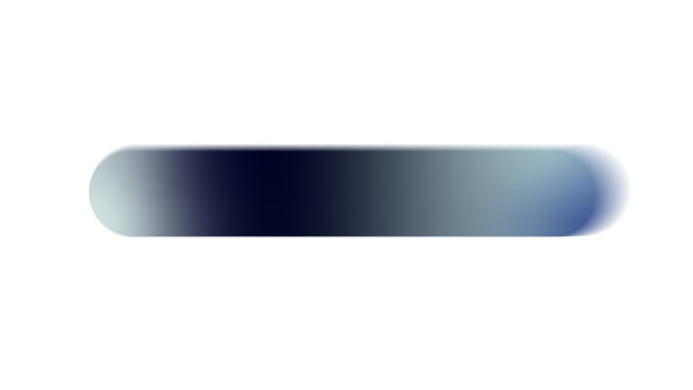 Dark blue and grey rounded rectangle banner with smooth gradient and soft drop shadow blue bar graphic element web button UI element shape design abstract shape white background rectangle