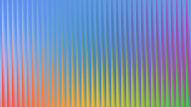 Abstract vertical line pattern with rainbow gradient colors, vibrant geometric stripe texture, colorful rhythmic background for digital design