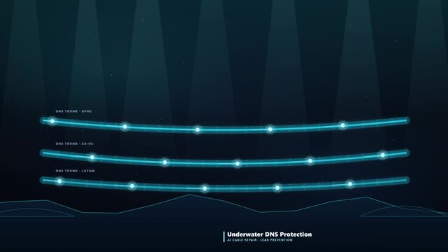 AI Submarine Seals Leak in Undersea Fiber Optic DNS Cable to Protect Data Integrity