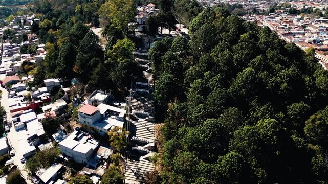 San Cristobal de las Casas Chiapas desde Drone