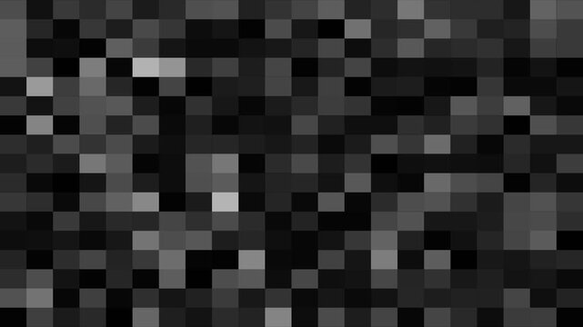Mosaic blur pattern ideal as background for digital projects, Dynamic pixelated background. Blocks shifting and changing constantly. Pixel censored with mosaic pattern animation. Abstract mosaic blur.