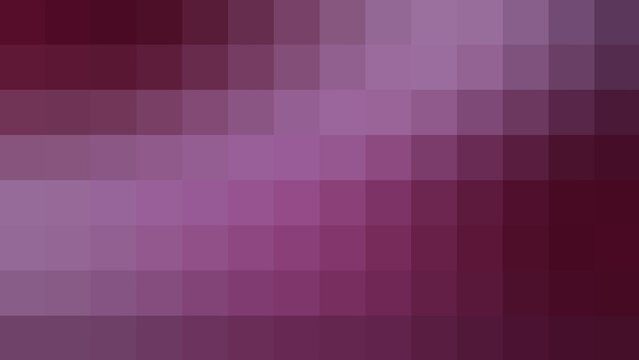 Abstract dark purple pixelated background with mosaic grid pattern for digital art projects, retro video game designs, pixel art templates, and modern technological website background visuals