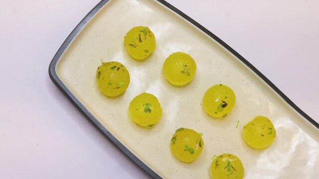 Petha is a translucent soft candy made from ash gourd or white pumpkin