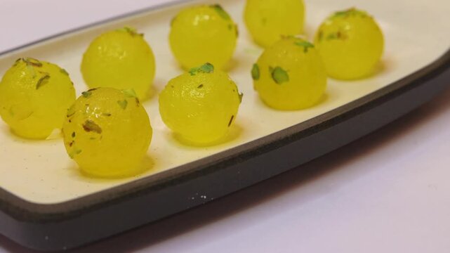 Petha is a translucent soft candy made from ash gourd or white pumpkin