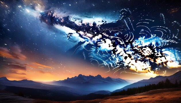 High Resolution Image Of A Breathtaking Starry Night Sky Filled With Countless Shining Stars And A Luminous Milky Way Stretching Across The Darkness