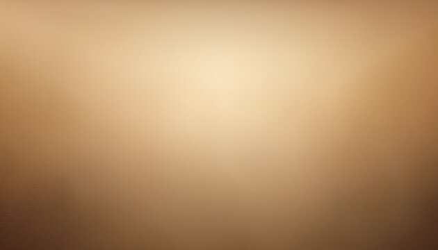 Abstract Soft Beige And Brown Gradient Background With Light Center