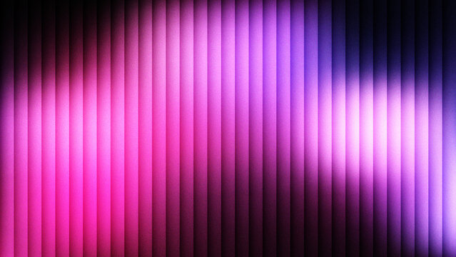 Abstract background featuring soft pink and purple vertical light rays North America.